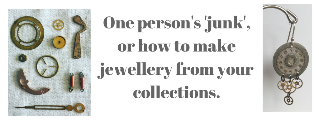 How to make jewellery from your random collections