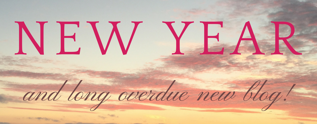 New year, and (long overdue) new blog!