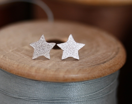 silver star studs